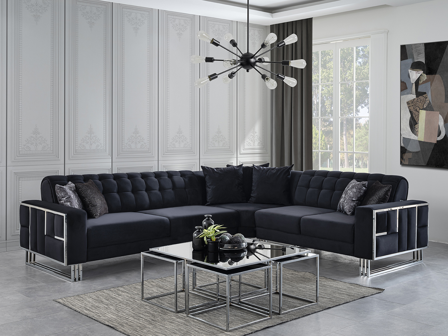 NAPOLİ CORNER SOFA SET